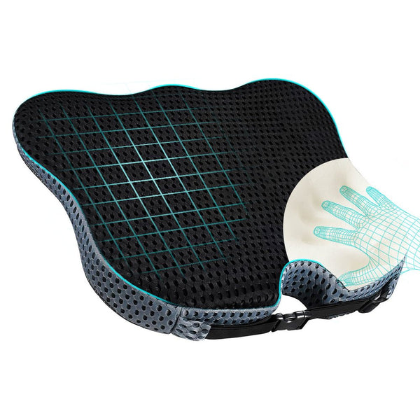 COMFEYA Car Wedge Seat Cushion for Enhanced Driving Comfort and Visibility - NuSea