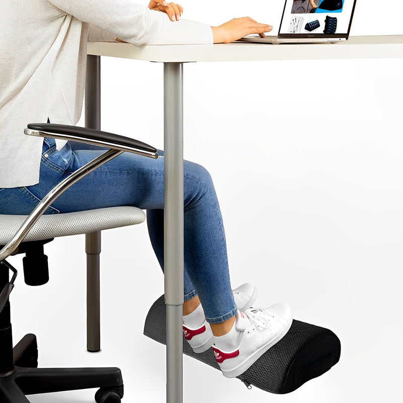 COMFEYA Comfort Foot Rest Under Desk Ergonomic Footrest Cushion - NuSea