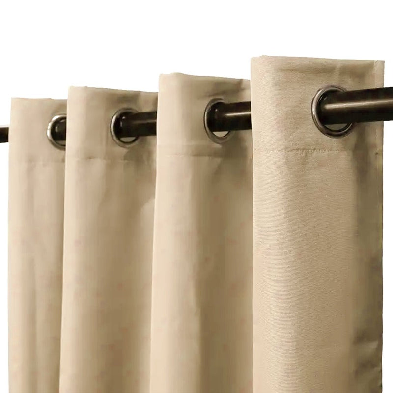 COMFEYA Patio Curtains Outdoor - Waterproof Heat UV Shade Privacy Blackout Curtains - NuSea