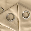 COMFEYA Patio Curtains Outdoor - Waterproof Heat UV Shade Privacy Blackout Curtains - NuSea