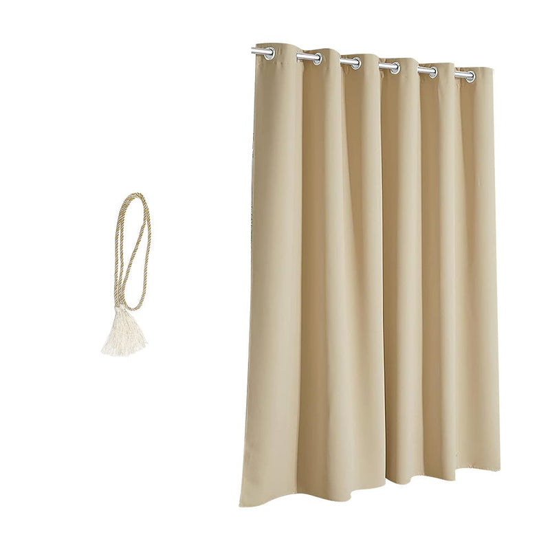 COMFEYA Patio Curtains Outdoor - Waterproof Heat UV Shade Privacy Blackout Curtains - NuSea