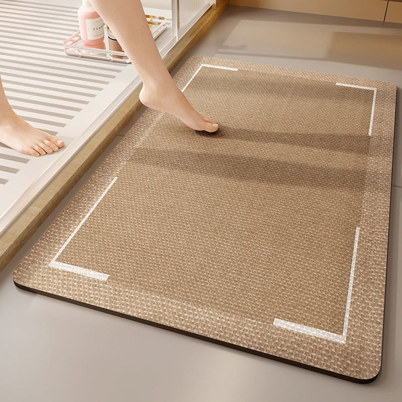 COMFEYA Super Absorbent Diatom Mud Mat Quick - Drying Bathroom and Kitchen Floor Mat - NuSea