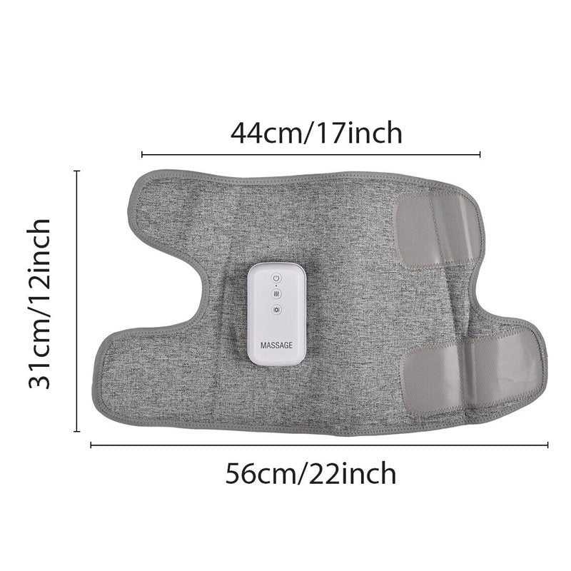 Cordless Heated Air Compression Personal Foot and Calf Massager - USB Rechargeable - NuSea