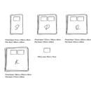 Cosy Club Cotton Bed Sheets Set Red Beige Cover Single - NuSea