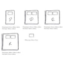 Cosy Club Cotton Bed Sheets Set Yellow Cover Single - NuSea