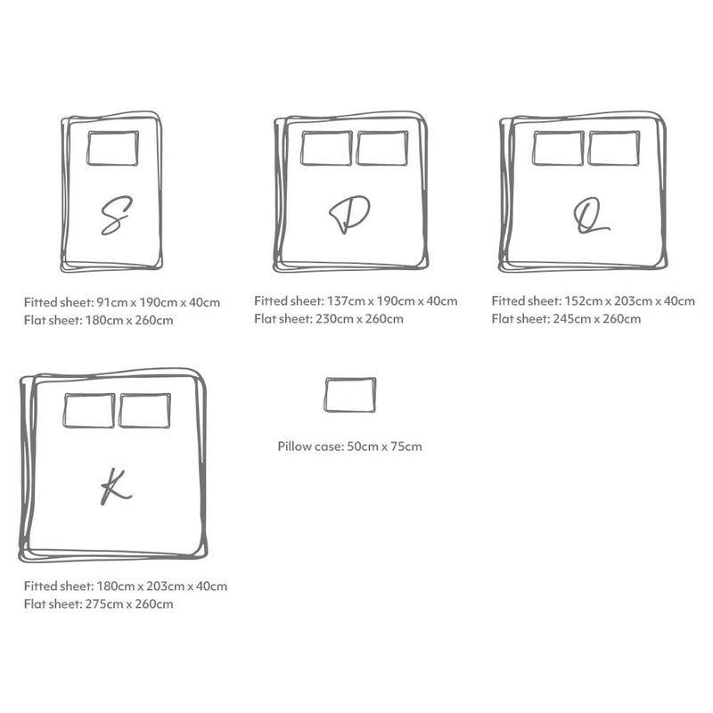 Cosy Club Cotton Bed Sheets Set Yellow Cover Single - NuSea