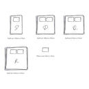 Cosy Club Cotton Cover Quilt Cover Set Blush Beige Single - NuSea