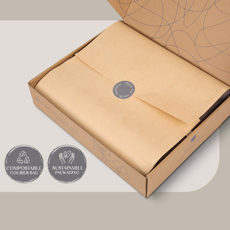 Cosy Club Cotton Cover Quilt Cover Set Vanilla Rhubarb Double - NuSea