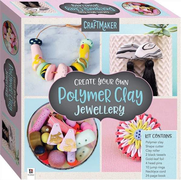 CraftMaker Create Your Own Polymer Clay Jewellery (2021 ed) - NuSea