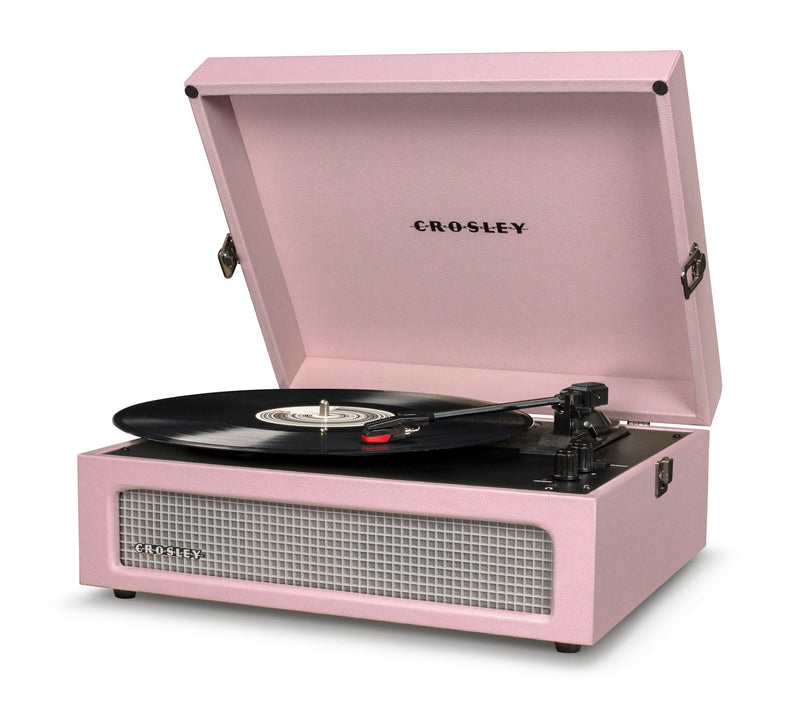 CROSLEY Crosley Voyager Amethyst - Bluetooth Portable Turntable & Record Storage Crate - NuSea