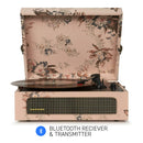 CROSLEY Crosley Voyager Floral - Bluetooth Portable Turntable - NuSea