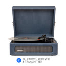 CROSLEY Crosley Voyager Navy - Bluetooth Portable Turntable - NuSea