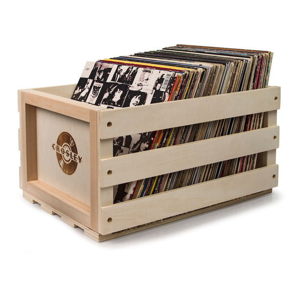 CROSLEY Crosley Voyager Navy - Bluetooth Portable Turntable & Record Storage Crate - NuSea