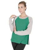 Crown of Edinburgh Cashmere Women's Premium Cashmere Round Neck Sweater in Multicolor - 44 EU - NuSea