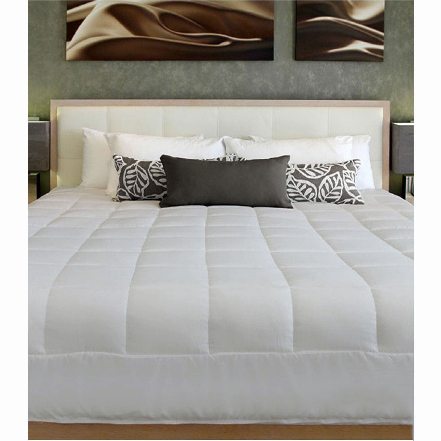 Cushion Quilt Grey Single - NuSea