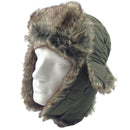 DENTS Russian Ushanka Trapper Hat Ski Army Aviator Trooper - Khaki - 55cm - NuSea