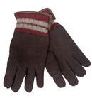 DENTS Wool Gloves Winter w/ Warm Fleece Insulated Thermal Knitted - Brown - NuSea