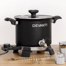 Devanti 5L Wax Melter Candle Making 1200W Melting Pot Furnace Quick Pour Spout Soy Soap - NuSea