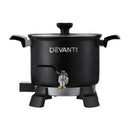 Devanti 5L Wax Melter Candle Making 1200W Melting Pot Furnace Quick Pour Spout Soy Soap - NuSea