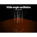 Devanti Ceramic Tower Heater 3D Flame 2000W - NuSea