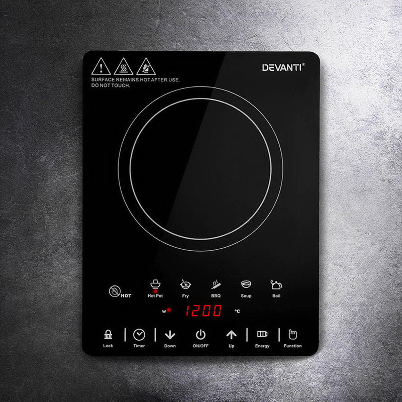 Devanti Electric Ceramic Cooktop 30cm - NuSea