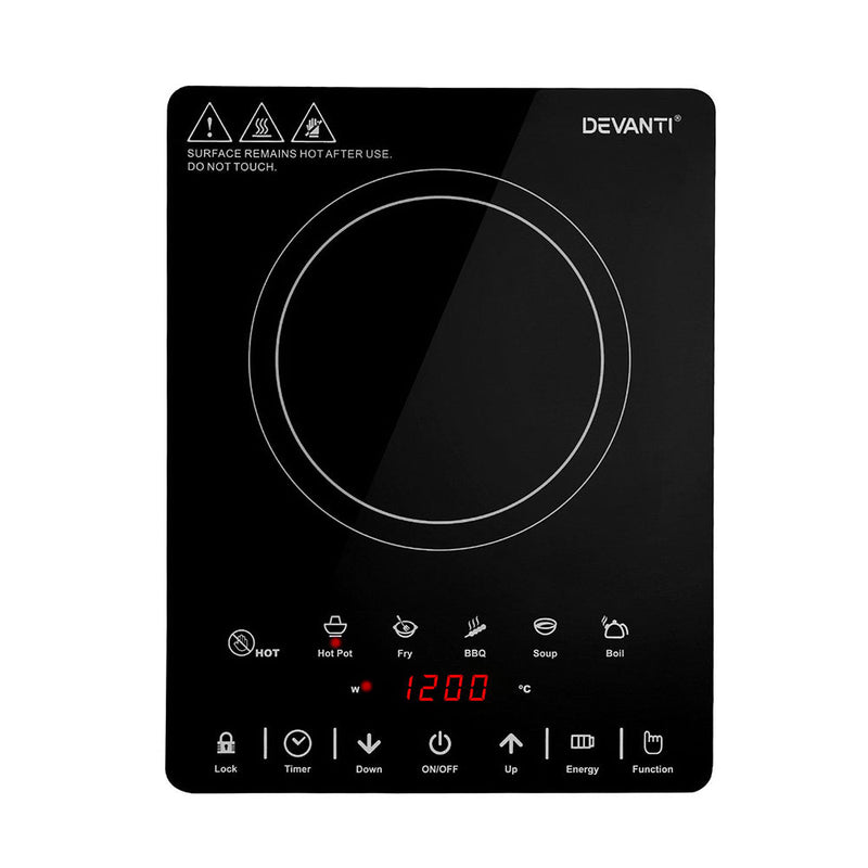 Devanti Electric Ceramic Cooktop 30cm - NuSea
