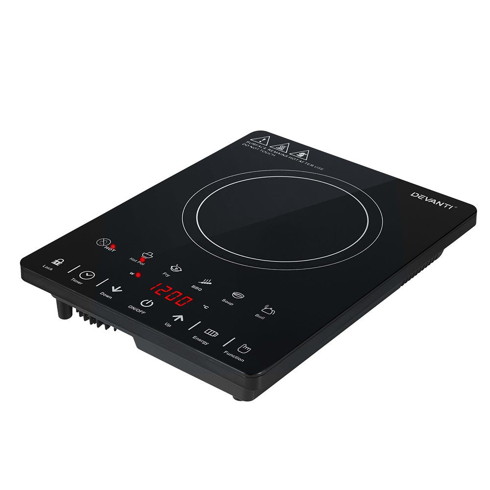 Devanti Electric Ceramic Cooktop 30cm - NuSea