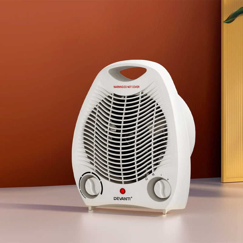 Devanti Electric Fan Heater 2000W - NuSea