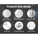 Devanti Electric Heated Towel Rail Rack 6 Bars with Timer Clothes Dry Warmer - NuSea