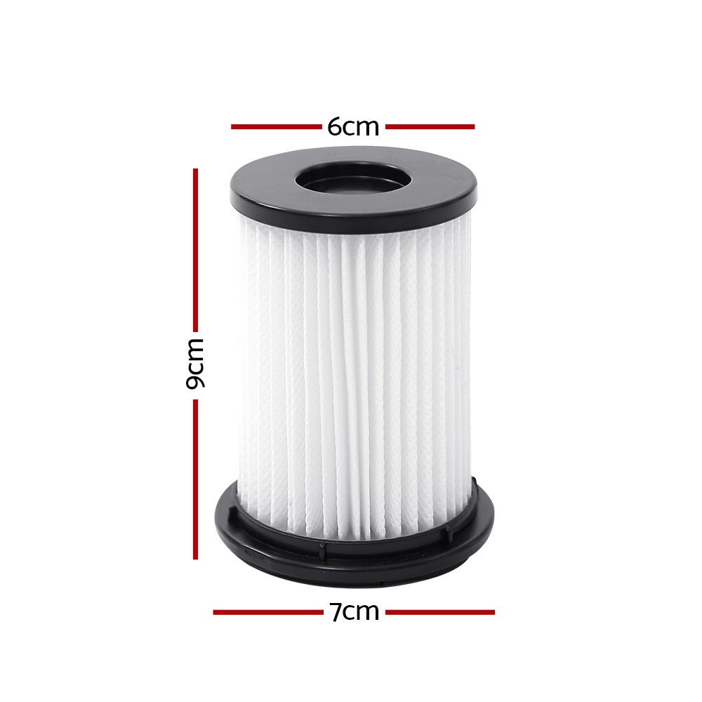 Devanti Handheld Vacuum Cleaner Replacement Filter - 3 Pack - NuSea