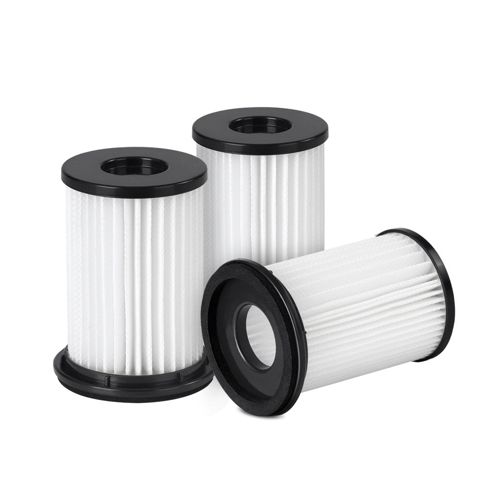 Devanti Handheld Vacuum Cleaner Replacement Filter - 3 Pack - NuSea