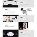 Devanti Portable Gas Water Heater 8L/Min LPG System Black - NuSea