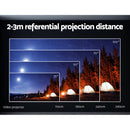 Devanti Portable Mini Video Projector 1080P Wifi Home Theater HDMI Carry Bag - NuSea