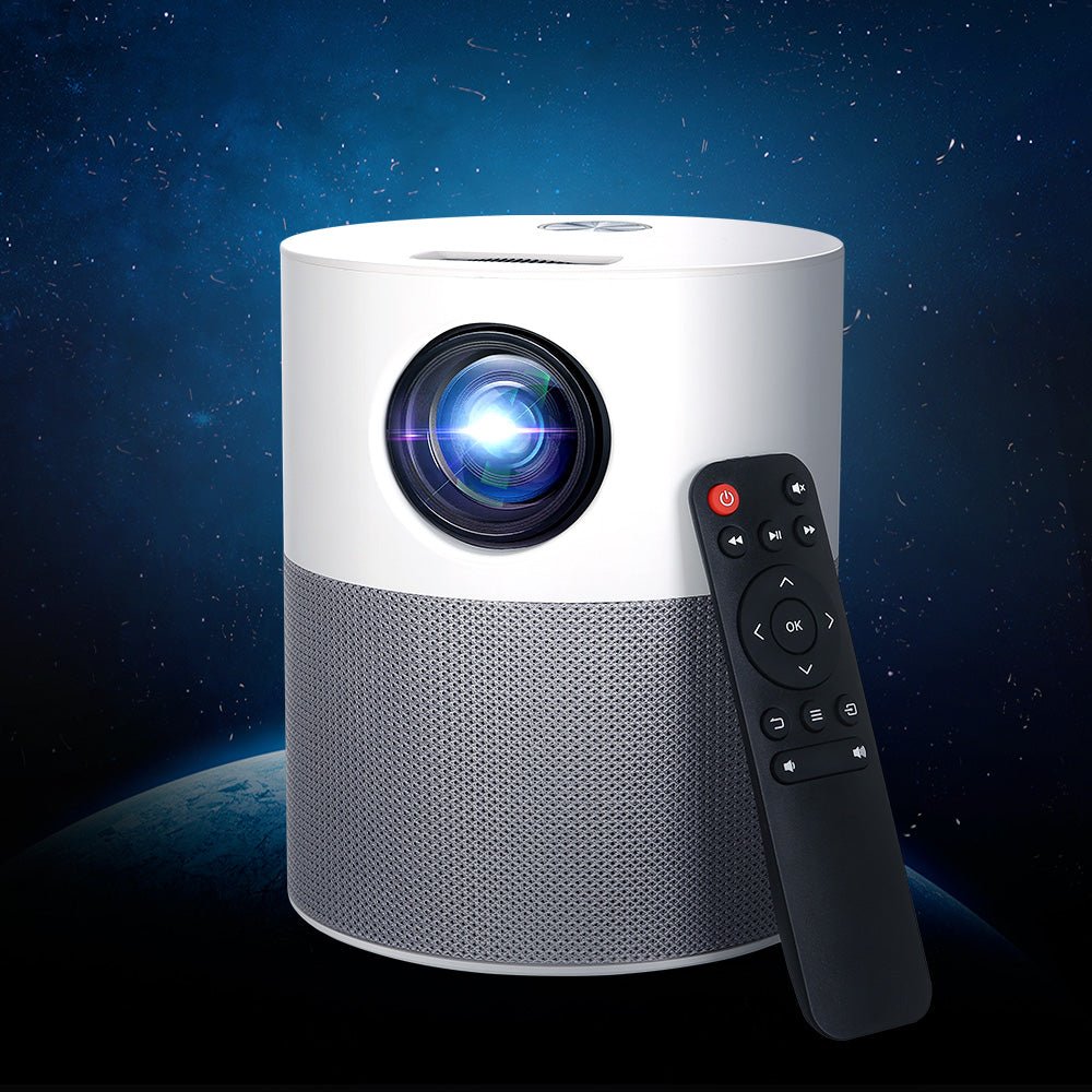 Devanti Portable Mini Video Projector 1080P Wifi Home Theater HDMI Carry Bag - NuSea