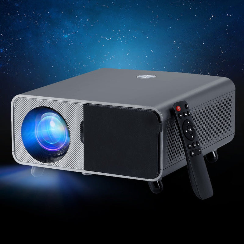 Devanti Portable Wifi Video Projector 4K 2.4G/5G Home Theater HDMI 1080P - NuSea
