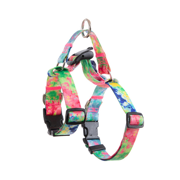 Dog Double - Lined Straps Harness and Lead Set Leash Adjustable M SWEET GREEN - NuSea