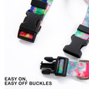 Dog Double - Lined Straps Harness and Lead Set Leash Adjustable M SWEET GREEN - NuSea