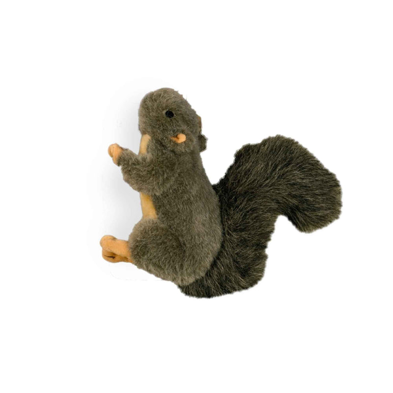 Dog Plush Toy - Squirrel Squeaky Interactive Small Life Like Pet Puppy Play - NuSea