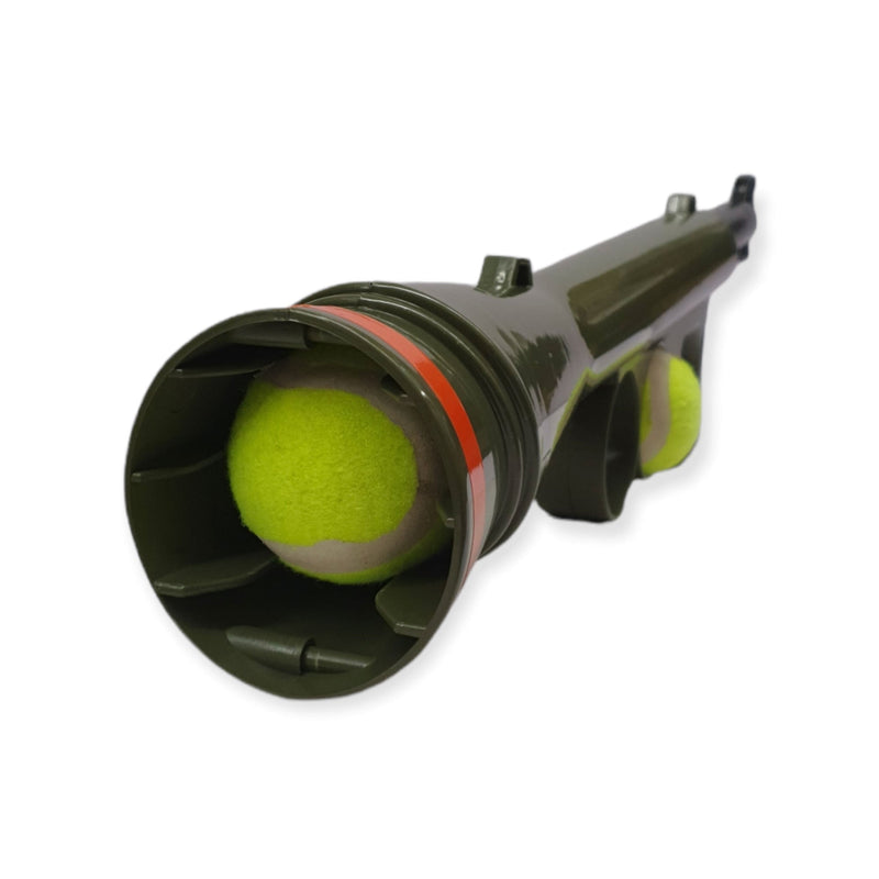 Dog Tennis Ball Launcher Gun - Pet Puppy Outdoors Exercise Fun Play - NuSea