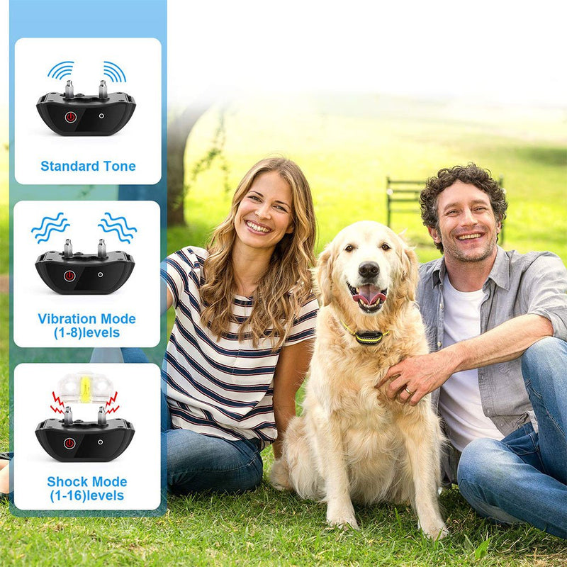 Dog Training Collar Compact Anti Barking Remote Control Stop Bark Waterproof - NuSea