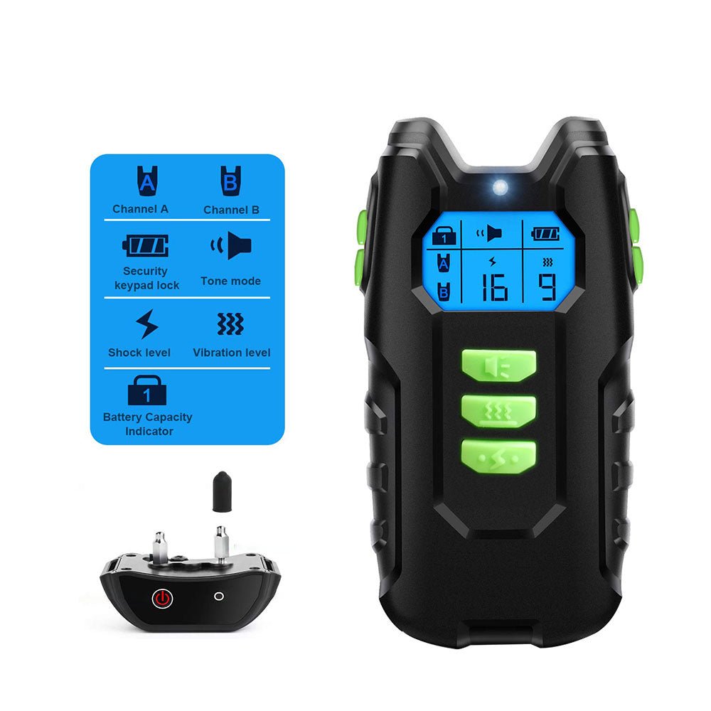 Dog Training Collar Compact Anti Barking Remote Control Stop Bark Waterproof - NuSea