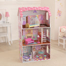 Dollhouse with Furniture for kids 110 x 65 x 33 cm (Model 2) - NuSea