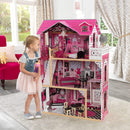 Dollhouse with Furniture for kids 120 x 83 x 40 cm (Model 6) - NuSea