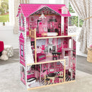 Dollhouse with Furniture for kids 120 x 83 x 40 cm (Model 6) - NuSea