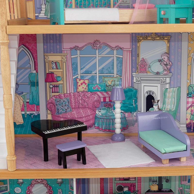 Dollhouse with Furniture for kids 120 x 88 x 40 cm (Model 3) - NuSea