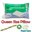 Easyrest Everyday Foam Cored Queen Sized Pillow - NuSea