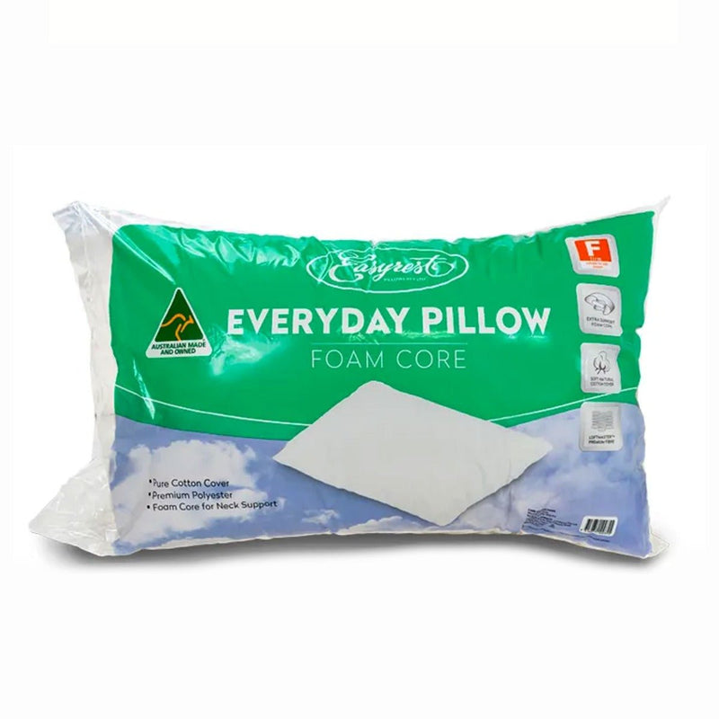 Easyrest Everyday Foam Cored Queen Sized Pillow - NuSea