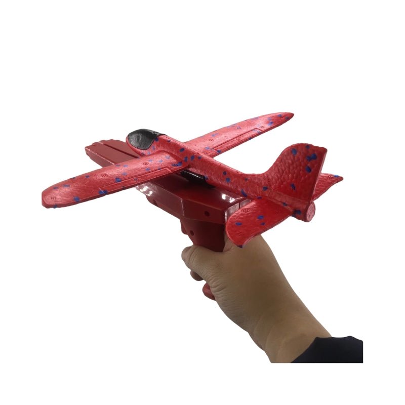 Ejection Foam Plane Toy Outdoor Sport with Light Safe for Children Birthday Gift - NuSea