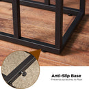 EKKIO C - Shaped End Table with Anti Slip Base (Walnut) - NuSea