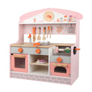 EKKIO Wooden Kitchen Playset for Kids (BBQ Kitchen Set) - NuSea